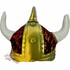 Kissen "Wikingerhelm" Pl�sch Style rot