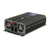 Ein dunkelgrauer Power Inverter 1000W/2000W Peak aus Aluminiumlegierung, mit L�ftern und Anschl�ssen.