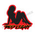 DTS Aufkleber Red light Lady